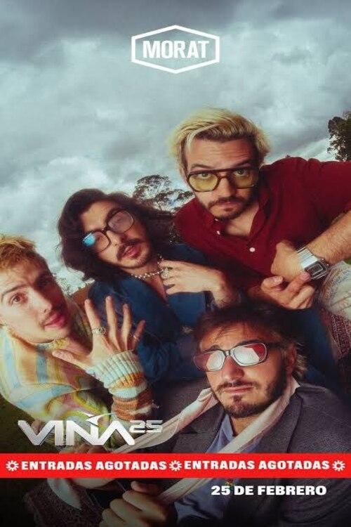 Festival de Viña del Mar 2025: Morat poster