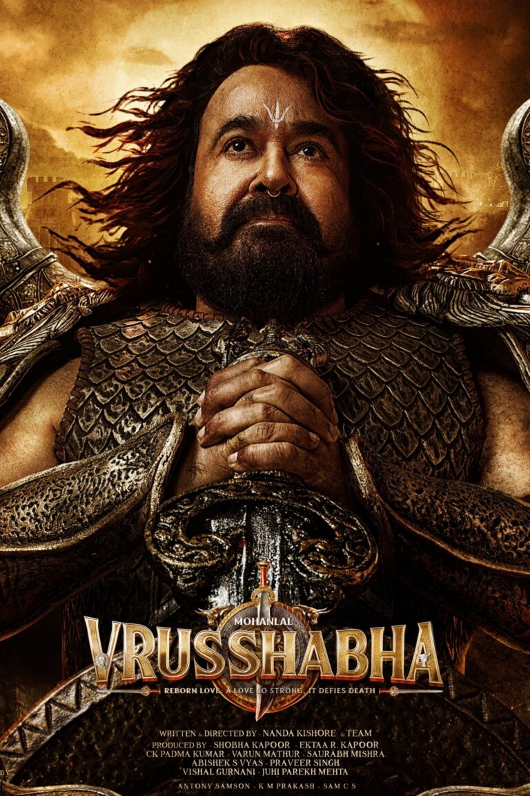 Vrushabha poster